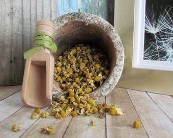 Chamomile Flower, Chamomile Tea, Dried Chamomile, Dried Herb, Certified Organic, Herbal Tea, Relaxing Herbal Tea