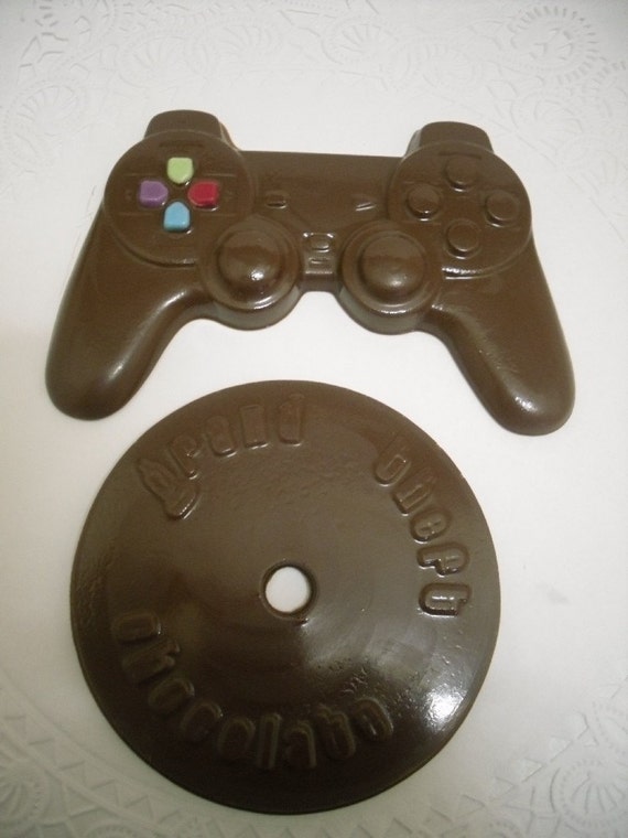 Grand Theft Chocolate CD and video game controller PS2 style