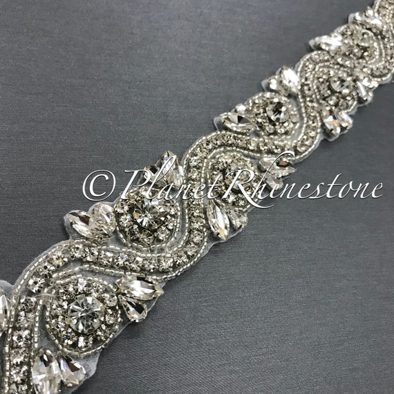 Iron-on Rhinestone Trim #IT-23