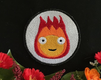 Howl's Moving Castle- Calcifer, Charm, Patch