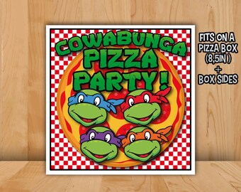 Tmnt pizza box | Etsy