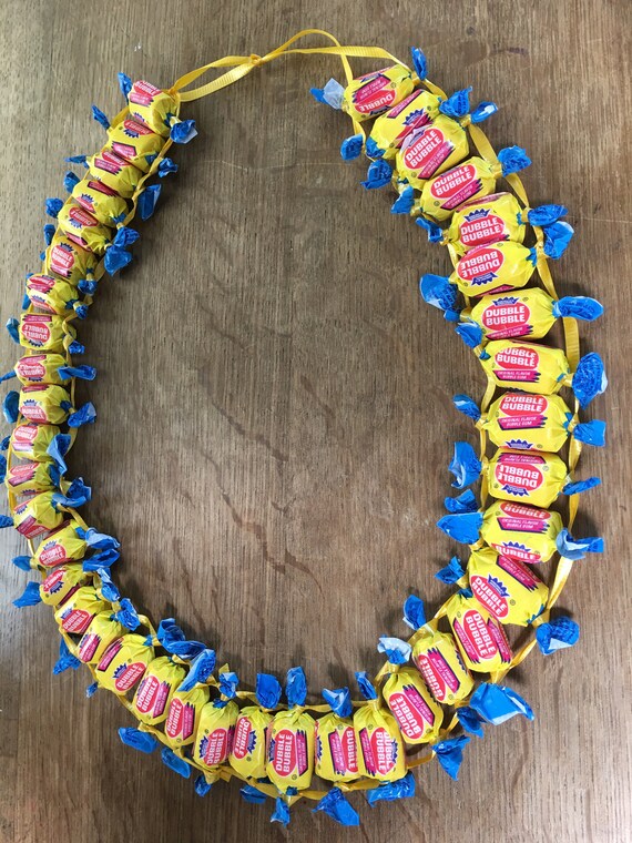 Graduation Candy leis double bubble Gum leisgraduation