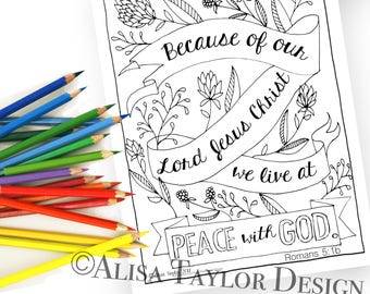 Printable coloring page of 1 Peter 5:7 Printable Bible Verse