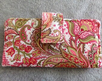 Fabric Wallet - Paisley