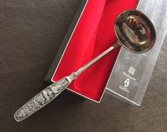 Norwegian Pewter Soup Ladel by Hovding Tinn Pewter in Orginal Box Vintage