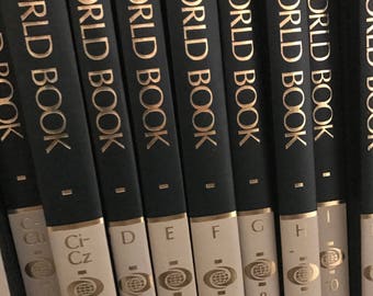 World Book Encyclopedia Set from 1988
