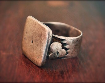 Tuareg Silver Ring - Size 8