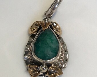 Single Drop Gemstone Pendant
