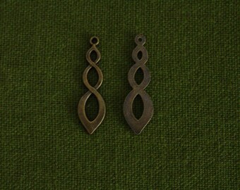 2 Breloques bronze
