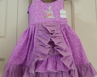 Sun dress - Orchid Ruffled (12 month)