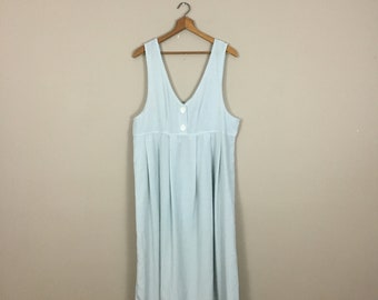 90's Gingham Jumper Dress