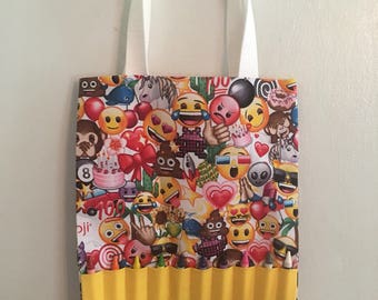 Emoji coloring crayon bag