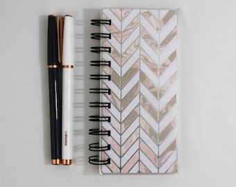 Mini Notebook- Pocket Notepad- Small Spiral Notebook-Blank Travel Notebook