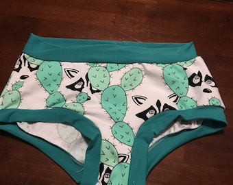 Raccoon and Cactus TwinkleBunz Undies