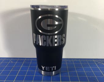 Green Bay Packers Custom Powder Coated Yeti 30oz