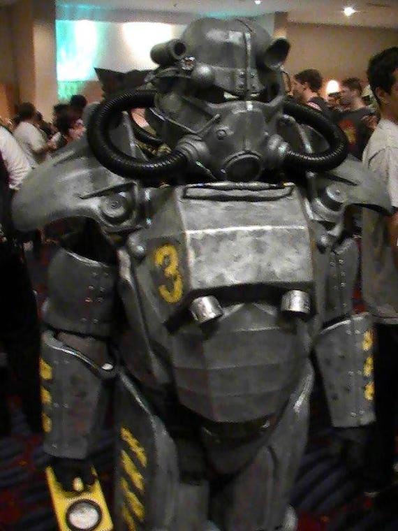 Fallout inspired armor Fallout armor power armor costume