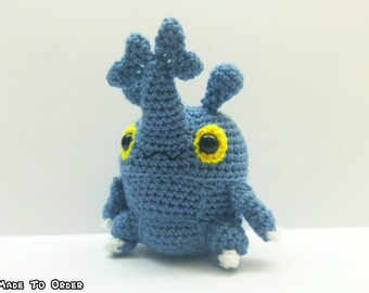 Crochet Heracross Inspired Chibi Pokemon
