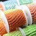 SS28 6mm Colorful Acrylic Stone Color Chain Jelly Chain Trims Golden 10yd