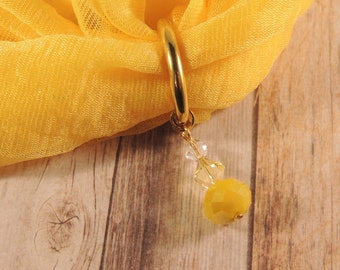 Custom made scarf charms