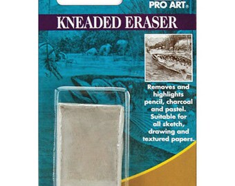 Pro Art Kneaded Eraser for Charcoal, Pencil, Pastels