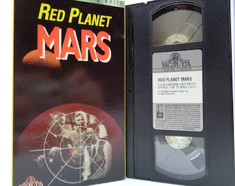 Red planet Mars VHS Tape