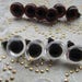 Safety eyes 9 mm brown and transparent, veiligheidsoogjes 9 mm, safety eyes color mix, dolls eyes 9 mm, amigurumi eyes 9 mm, augen 9 mm