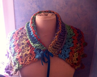 Cape capelet chamaree shoulderwarmer