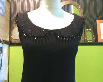The black dress 50's Peter Pan