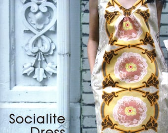 Anna Maria Sewing Pattern "Socialite Dress" Sizes XS-XL