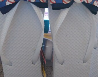 Baseball Flip Flops