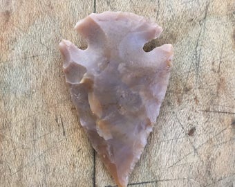 Arrowhead-Light Brown Bloodstone Pendant