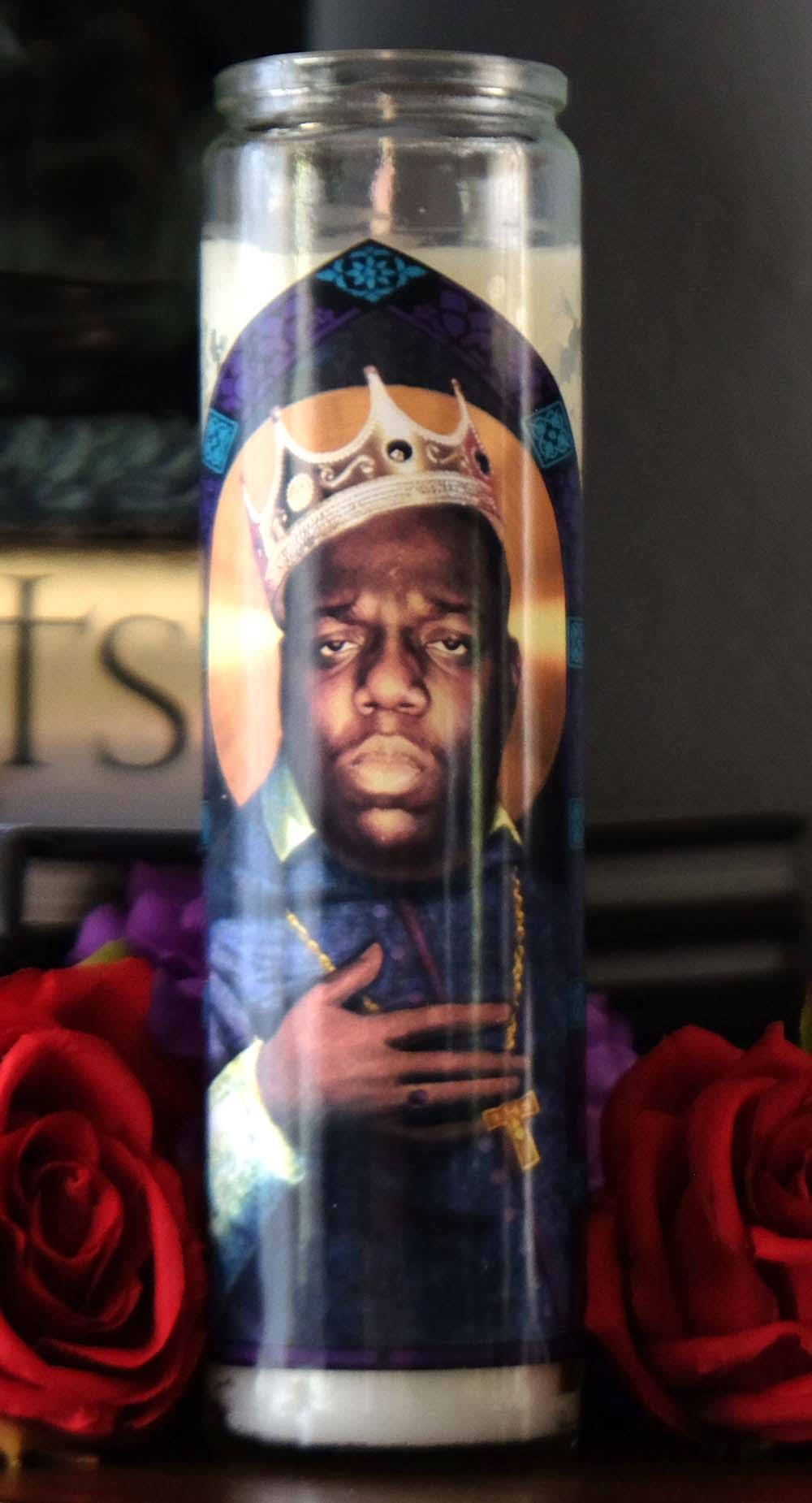Saint Biggie Prayer Candle / Notorious BIG