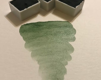 Handmade Watercolor paint -Sea Grass