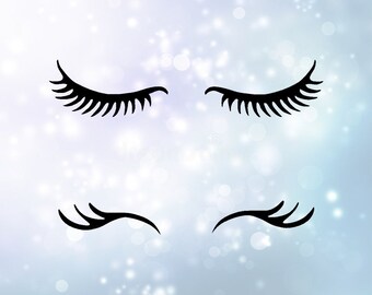 unicorn eyelash template free printable 70 eyelash stickers lashes