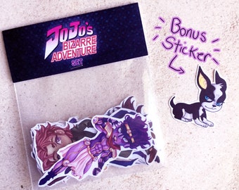 Jojo's Bizarre Adventure Sticker Set