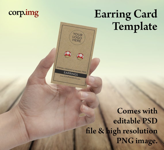 completely new printable earring cards ym49 advancedmassagebysara