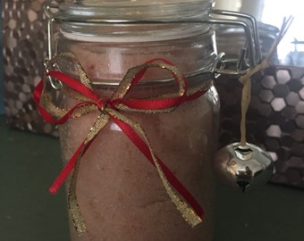 Peppermint Sugar Scrub and Bath Salt set
