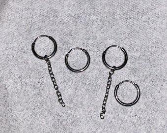 Jungkook's Dangling Hoop Earrings