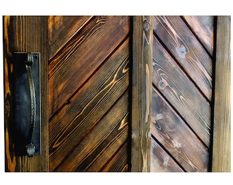 Rustic arch handle
