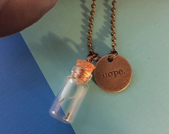 Hope Dandelion Fluff Necklace