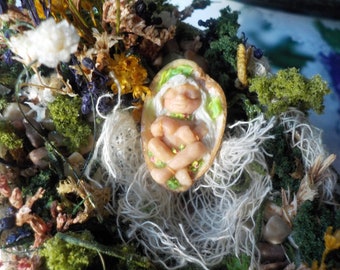 Miniature Fairy Garden Figure , Micro Fairy Garden , Tiny Fairy Figure Accessory