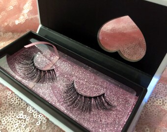 3D Faux Mink Silk Eyelashes Samantha Style