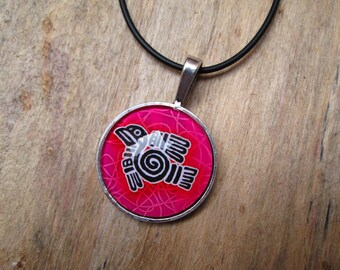 Zozio pink mexican symbol