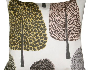Scion Cedar Levande Blush & Toffee Woodland Cushion Cover