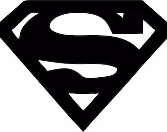 Superman Logo Vinyl Decal