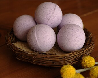 Lavender Bath Bombs (Box of 5)