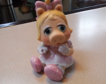 Baby Miss Piggy Figure Muppet Babies 1983