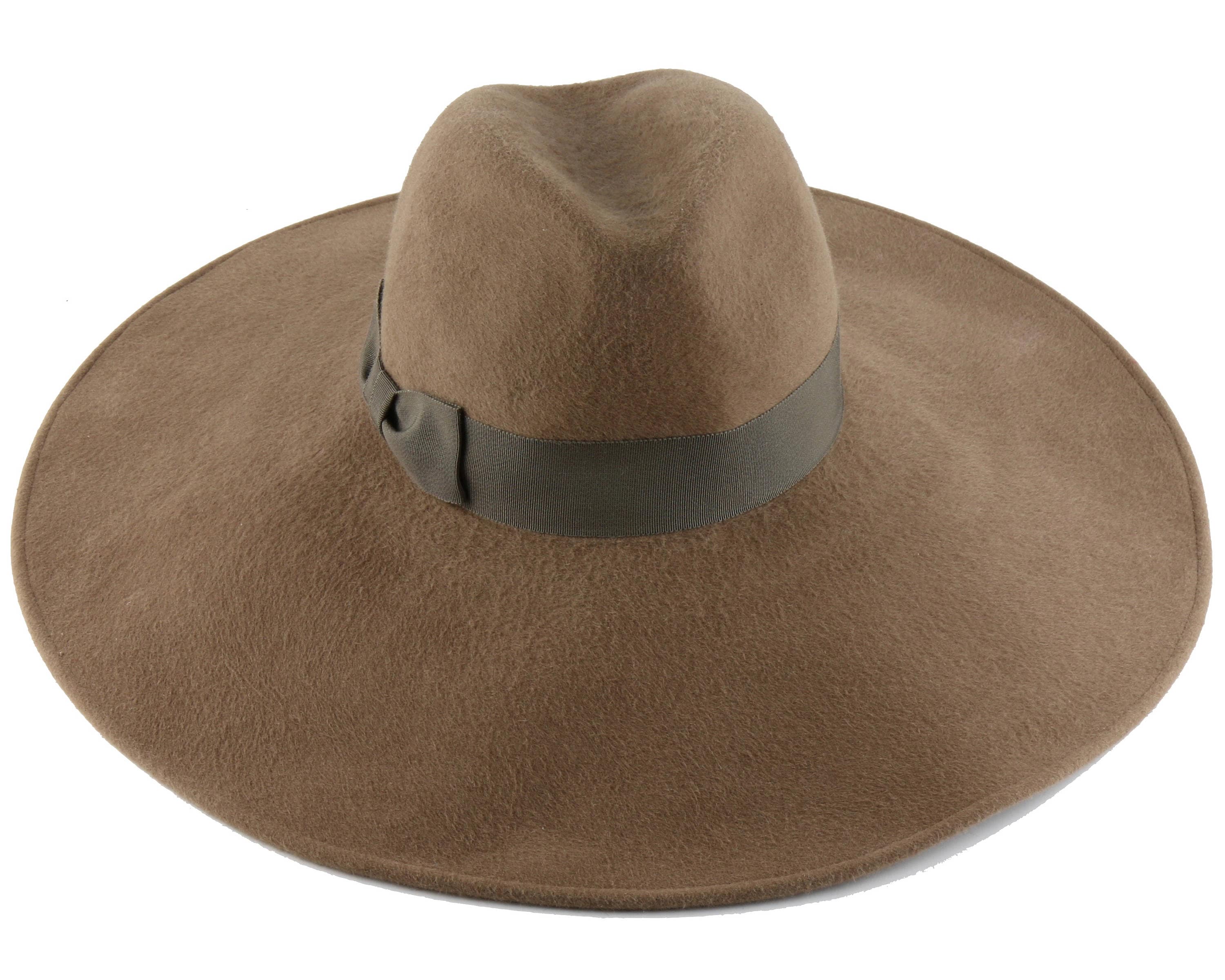 Wide Brimmed Floppy Felt Fedora Hat Womens Hat Fall 6496