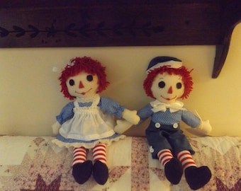 Raggedy Ann and Andy Dolls