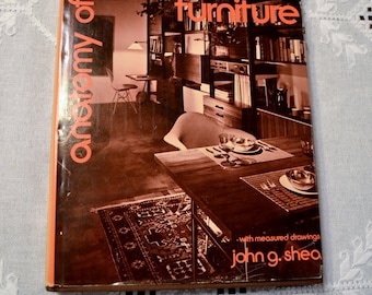 Anatomy of Contemporary Furniture John G Shea Vintage Book PanchosPorch